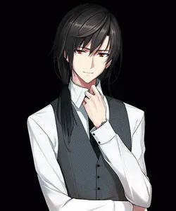 Black-haired man