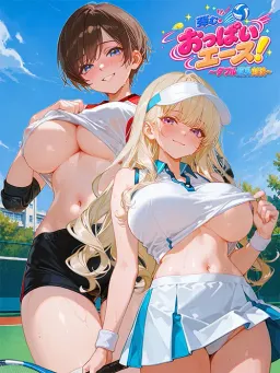 Hazumu Oppai Ace! ~Double Kyonyuu Taiketsu~
