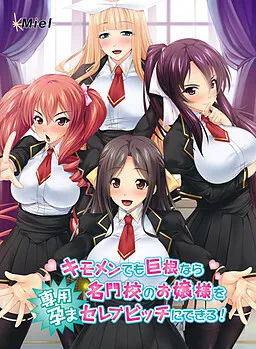 Kimomen Demo Kyokon nara Meimonkou no Ojou-sama o Sen'you Harama-Celeb Bitch ni Dekiru!