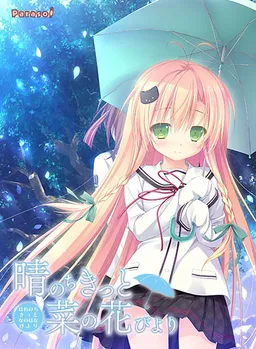 Padang Bunga yang Bermekaran Selepas Hari Cerah