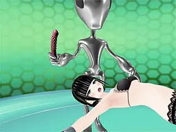 Uchuujin ni Rachirarete, Seitai Kansatsu to Shoushite Omata o Iroiro Ijirarechau JK no Ohanashi