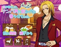 Usabarashi ni, Nanpa Otoko ni Nomishiro Ogora Sete Mita