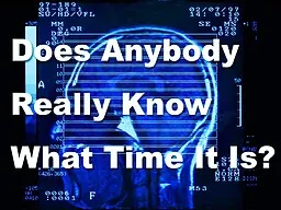 Does Anybody Really Know What Time It Is? "Glass no Naka no Shoujo"